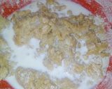 A picture of step 2 of Nigerian Flag Mug Cake.