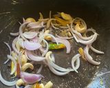 A picture of step 2 of Makhana Curry.