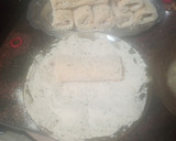 Foto del paso 4 de la receta: Flautas de pan de molde rellenas de salchichas, queso y bacon con puré de papas