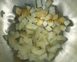 A picture of step 1 of Paneer Potato Salad.