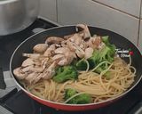 Foto langkah ke 7 dari resep Spaghetti Jamur Brocolli.