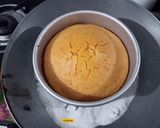 A picture of step 8 of Eggless Carrot Cake.