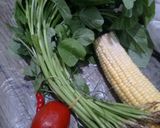 Foto langkah ke 1 dari resep Sayur Bayam Jagung.