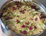 A picture of step 2 of मगध / मगज { पंजीरी }.