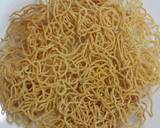Crispy noodles and vegetables (vegetarian bird's nest) recipe step 3 photo