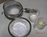 A picture of step 1 of Basic Milk Chiffon Cake.
