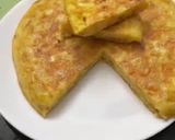 A picture of step 5 of Spanish Potato and Onion Tortilla.
