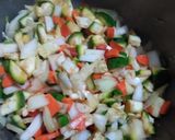 Foto del paso 5 de la receta: Pastel de Zapallo (Calabaza) y Pollo