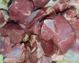 A picture of step 1 of Mutton Gravy.