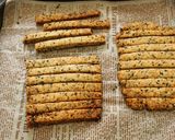 A picture of step 6 of Double Sesame Cookies.