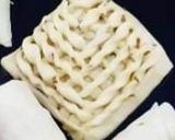 A picture of step 5 of Aloo Samosa in Chatai Shape.