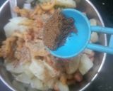 A picture of step 11 of Tomato Bhajia Katoori Chaat.