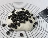 A picture of step 2 of Just Like Mame-Daifuku? Kuromame (Black Soy Bean) Bread with Anko and Rice Flour.