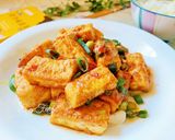 金沙豆腐(簡易版)的食譜步驟10照片