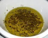 A picture of step 4 of Balsamic Olive Oil Herb Dip.