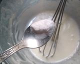 A picture of step 2 of Eggless Choco Vanila MUFFINS.