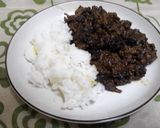 A picture of step 4 of Extremely Easy Dry Curry.