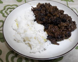 A picture of step 4 of Extremely Easy Dry Curry.