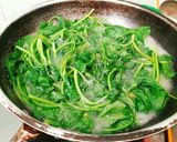 Hình bước làm 1 của món Đọt lang luộc chấm thịt kho tiêu (thịt kho mỡ trong)