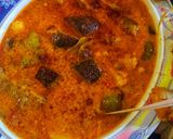 A picture of step 18 of Vegetable dhokra (memoni dish).