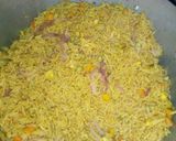 A picture of step 3 of Simple fried rice and.