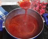 A picture of step 5 of Beetroot Carrot Soup.