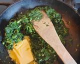 A picture of step 2 of My creamy garlic spinach.
