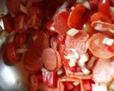 A picture of step 7 of Iz's Baked Ziti Something or Other.