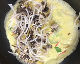 Hình bước làm 3 của món Bánh xèo keto
