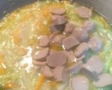 Foto langkah ke 4 dari resep Labu Siam Tumis kuah kuning.