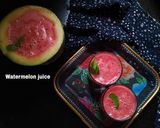 A picture of step 3 of Watermelon juice.