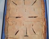 A picture of step 4 of Pasty Pie (pass-tee). Similar to a Meat Pie..