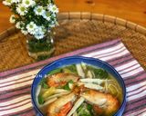 Hình bước làm 4 của món Canh Chua Tôm Măng Trúc
