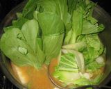 A picture of step 13 of Homemade Kimchi Hot Pot with Fluffy Tofu Meatballs.