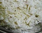 A picture of step 2 of Meatless Enoki Mushroom and Okara Hamburger Steaks.