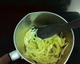 A picture of step 2 of Creamy Cheese Fusilli.