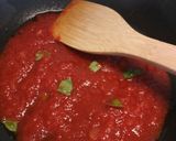A picture of step 3 of Spaghetti all'arrabbiata.