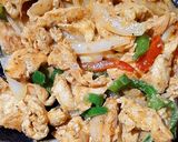 Foto del paso 1 de la receta: Quesadillas con fajitas de pollo