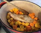 Une image de l'étape 8 de Filet mignon aux carottes bicolores et olives.