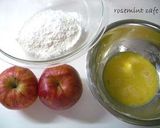 A picture of step 1 of Apple Tarte Tatin Made in a Frying Pan.
