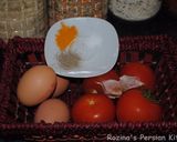 A picture of step 25 of Persian tomato stew (pamador ghatogh).