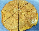 A picture of step 11 of Noodle Omelette 'CAKE'.