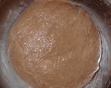Foto langkah ke 5 dari resep Double Chocolate Sourdough Bread (76%).