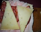 A picture of step 4 of Bikini Sandwich with Manchego Cheese, Breakfast.