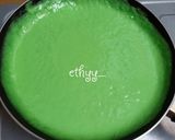 Foto langkah ke 3 dari resep Martabak manis (teflon) coklat wijen pandan.