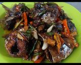 Foto langkah ke 6 dari resep "patin pedas manis petai".