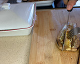 Foto del paso 7 de la receta: Ensalada de cuscús, berenjena asada, queso feta y manzana