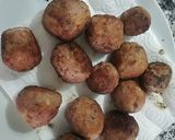 Foto del paso 4 de la receta: Albóndigas rellenas de roquefort en salsa de Pedro Ximénez