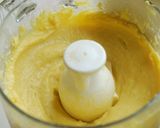 A picture of step 2 of Kabocha Squash Pudding for Halloween.