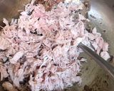 A picture of step 1 of Chicken bread rolls.